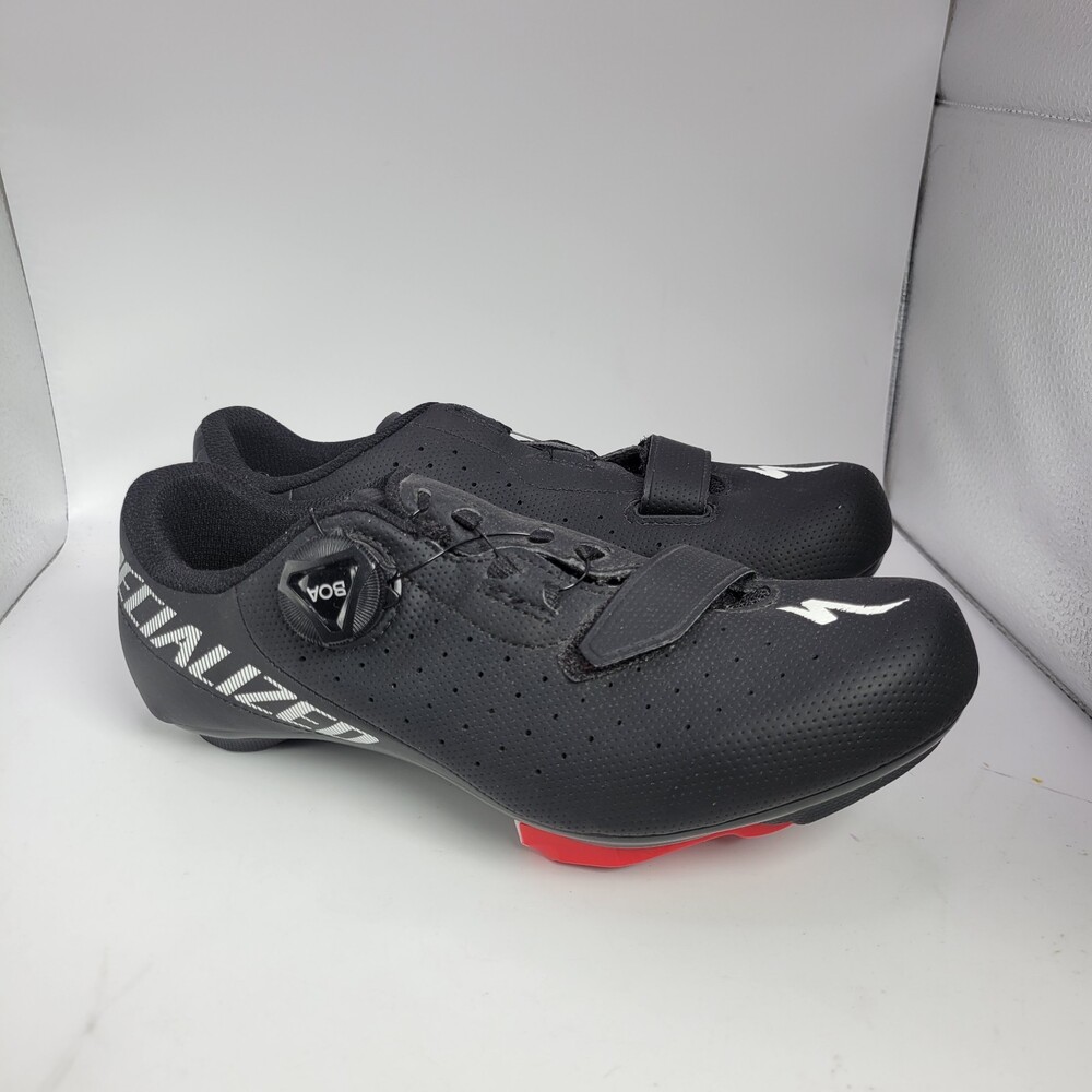 Specialized Torch 1.0 Road Cycling Shoes w/ ARC1+ Cleats | Black | Size US 5.75
